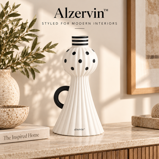 Alzervin™ Halo Dot Sculptural Vase
